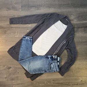 Miss Me open front cardigan